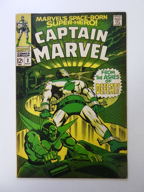 Captain Marvel #3 (1968) FN+ condition