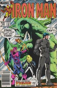 Iron Man (1st Series) #193 (Mark Jewelers) FN; Marvel | save on shipping - detai