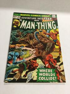 Fear 13 Vf- Very Fine- 7.5 Man-Thing Marvel