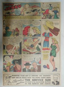 Flying Jenny Sunday Page by Russell Keaton from 3/7/1943 Size: 11 x 15 inches