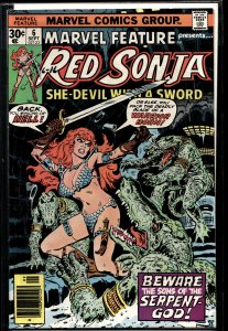 Marvel Feature #6 (1976) Red Sonja