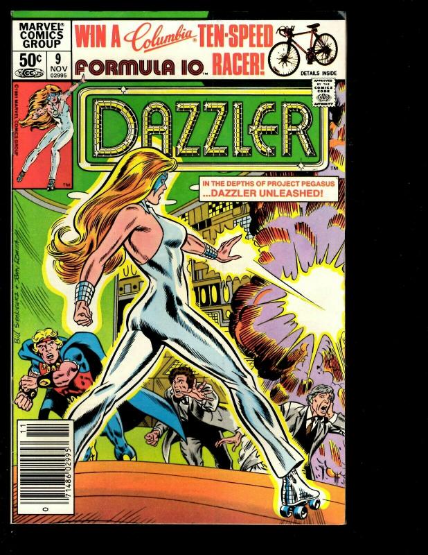 Lot of 11 Dazzler Marvel Comic Books # 1 2 3 4 5 6 7 8 9 10 11 Spider-Man JF10