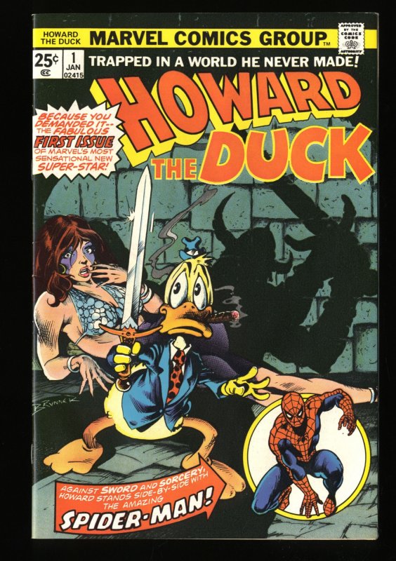 Howard the Duck #1 VF+ 8.5