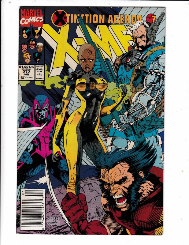 THE UNCANNY X-MEN#272  FN/VG   NO RESERVE Save on shipping
