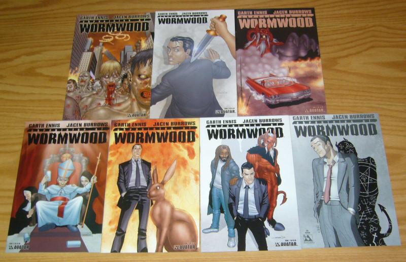 Chronicles of Wormwood #1-6 VF/NM complete series + preview - garth ennis set