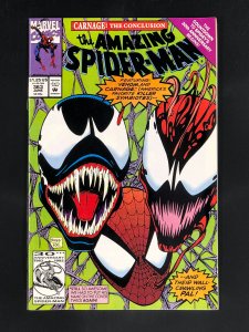 The Amazing Spider-Man #363 (1992) 3rd Appearance of Carnage