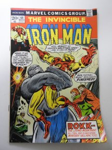 Iron Man #64 (1973) VG/FN Condition! rust on staples