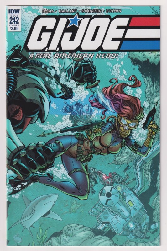 GI Joe A Real American Hero #242 Cvr B John Royle Variant (IDW, 2017) VF/NM