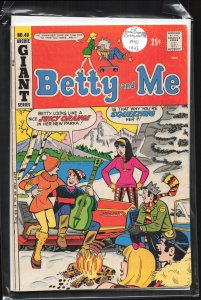Betty and Me #40 (1972) Betty