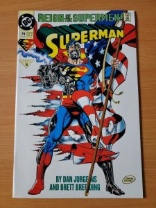 Superman #79 Direct Market Edition ~ NEAR MINT NM ~ 1993 DC Comics