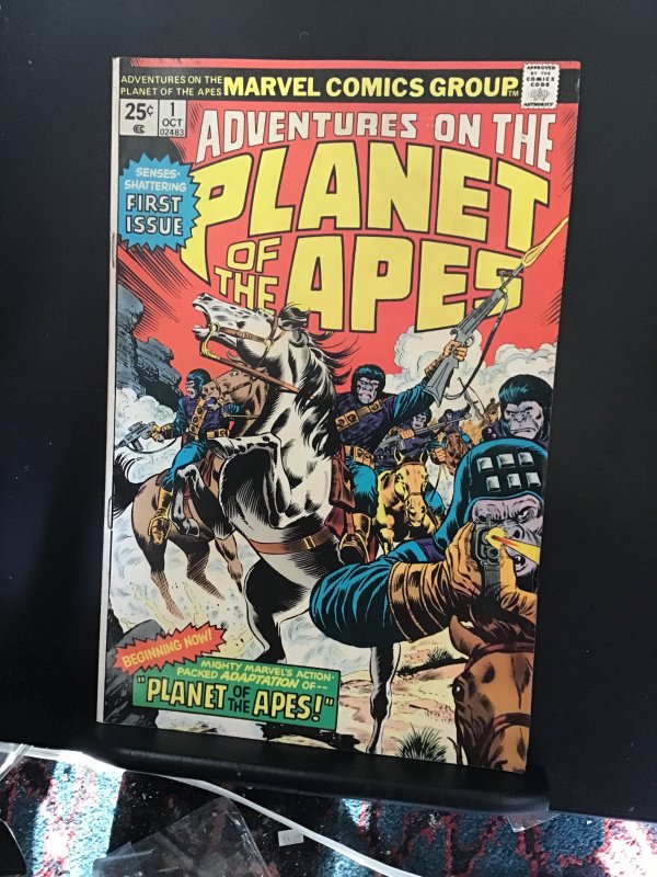 Adventures on the Planet of the Apes #1 (1975) 1st issue key VF/NM C’ville CERT!