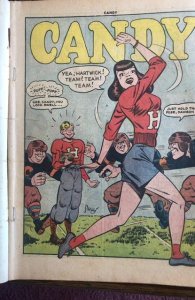 Candy #7 (1948) GGA reader 2 loose cntrflds but complete