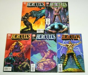 Hercules v3 #1-5 VF/NM complete series - marvel comics - tieri & mark texeira