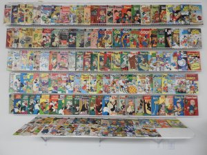 Huge Lot of 150+ Comics W/ Daffy Duck, Goofy, Uncle Scrooge! Avg. VG+