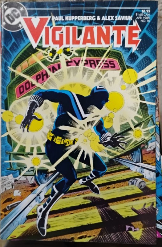 VIGILANTE  #16 1985   DC COMICS     PEACEMAKER TV ADRIAN CHASE
