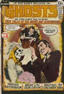Ghosts #1 VG ; DC | low grade comic Wedding Cover