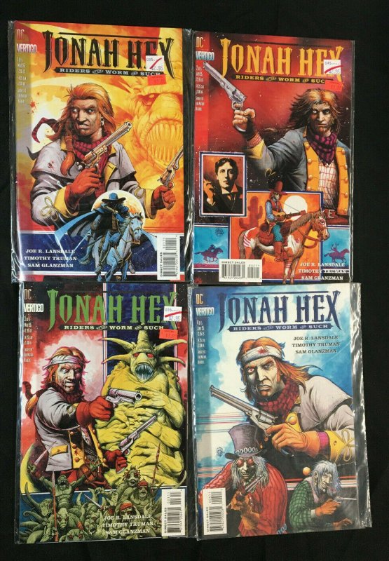 JONAH HEX 17 COMIC LOT #7, 77 95 SER. 1-5 99 SERIES 1-3 93 SERIES 1-3 +J THUNDER