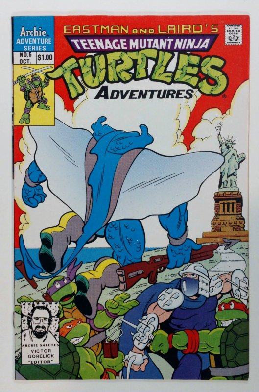 Teenage Mutant Ninja Turtles Adventures #5 (1989)