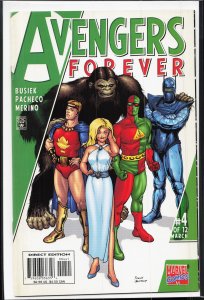 Avengers Forever #4 Quitely Cover (1999) The Avengers