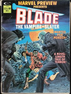 Marvel Preview #3 (1975) Blade [Key Issue]