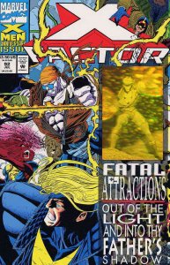 X-Factor #92 FN ; Marvel | hologram 1st appearance Exodus