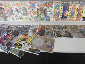 Huge Lot of 140+ Comics W/ JLA, Daredevil, Captain Carrot! Avg. VF-