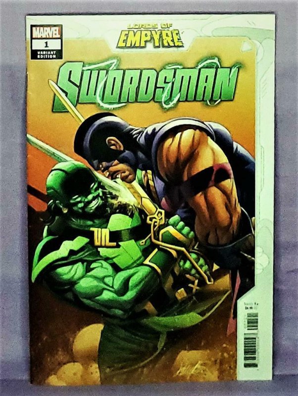 LORDS OF EMPYRE SWORDSMAN #1 Salvador Larroca Variant Cover (Marvel, 2020)! 759606099047