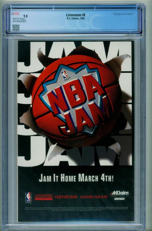 Catwoman #8  1994 - DC -CGC 9.8 - Comic Book-4318363001