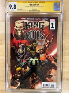 King In Black #1 CGCSS 9.8 Signed & Sketched by Donny Cates & Ryan Stegman