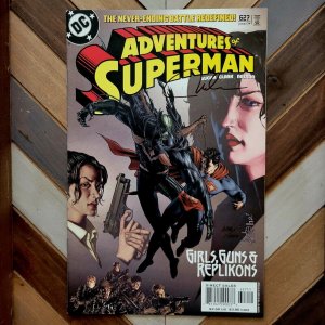 ADV OF SUPERMAN #627 (DC 2004) NELSON Signed/Numbered 835/1000 Exclusive + COA!