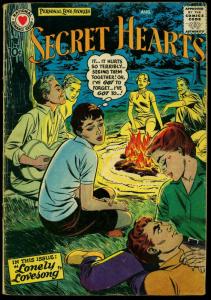 Secret Hearts #41 1957- DC Romance-  Campfire G/VG