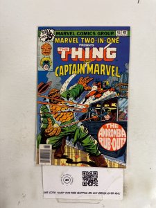 Marvel Two-In-One #45 VF-NM Comic Book The Thing and Captain Marvel 26 ET7