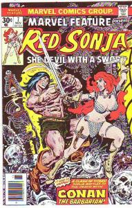 Marvel Feature presents Red Sonja #7 (Nov-76) NM+ Super-High-Grade Red Sonja