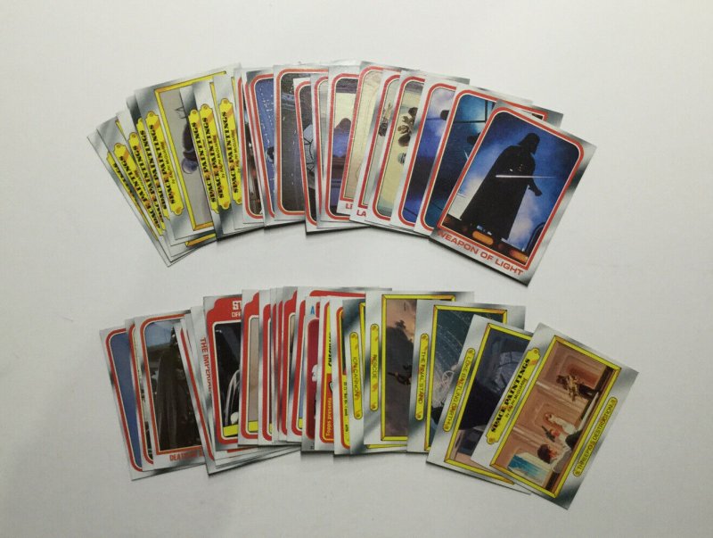 Topps Presents Star Wars Empire Strikes Back 1-132 Complete Card Set 1980 Lucas