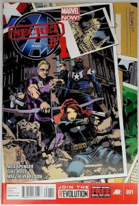 Secret Avengers #1 Marvel 2013 6.5 FN+ Hawkeye Black Widow Nick Fury Jr Joins