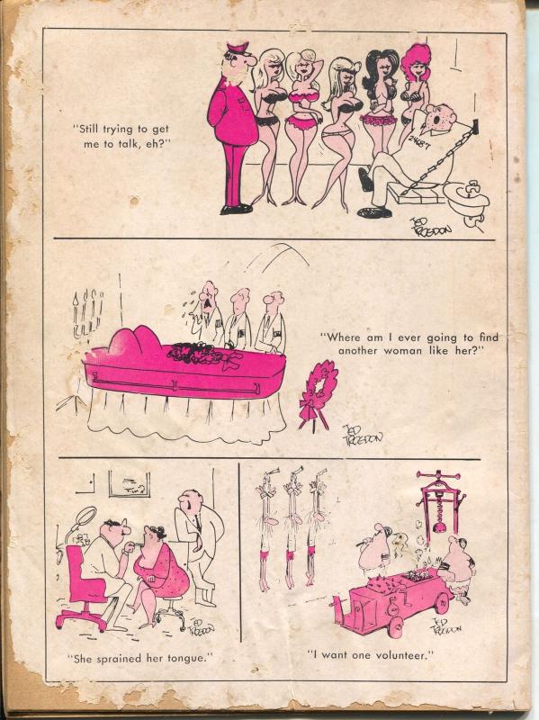 Cartoons From The Dungeon #1 Atlas-1st issue-Ted Trogdon-Marvel-G