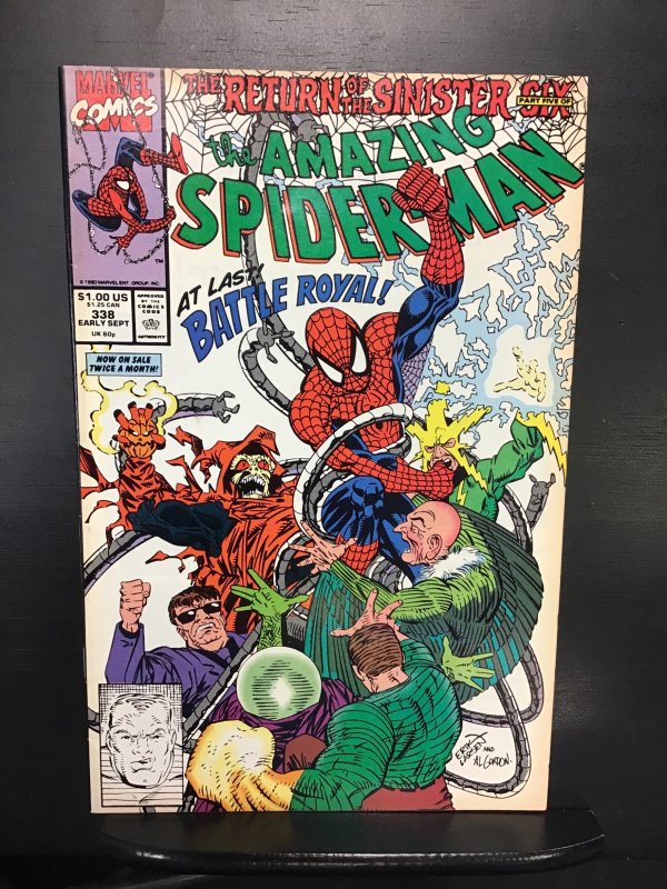 The Amazing Spider-Man #338 (1990)nm