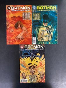 Legends of the Dark Knight (1992) #91-93 Complete VF+ Freakout Garth Ennis Lot