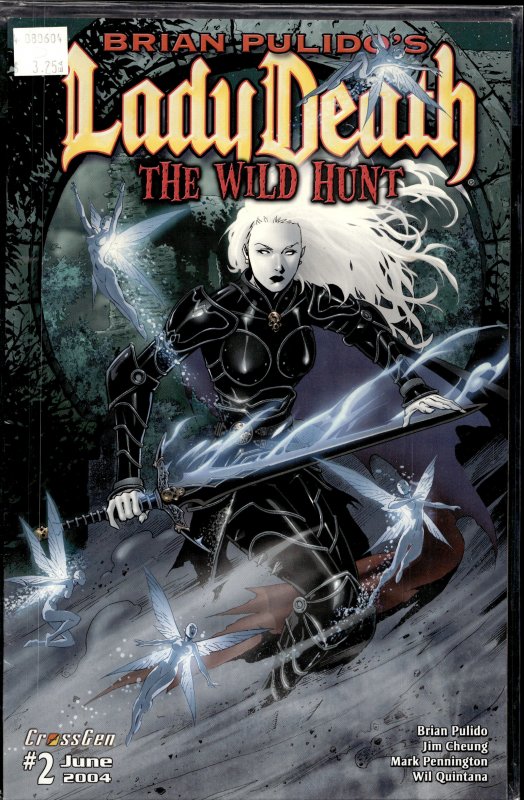 Brian Pulido's Lady Death: The Wild Hunt #2 (2004) Lady Death