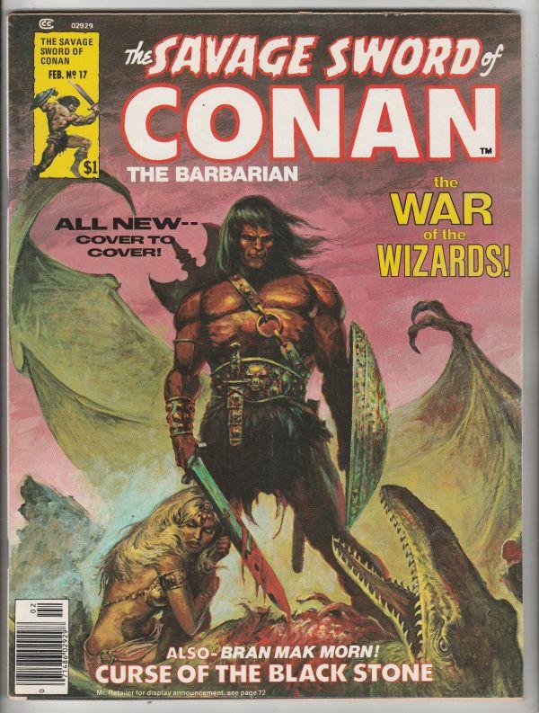 Savage Sword of Conan #17 (Feb-77) NM- High-Grade Conan the Barbarian