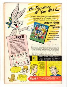 Looney Tunes & Merrie Melodies #124 VG Dell Golden Age Comic Book Bugs Bunny JL8