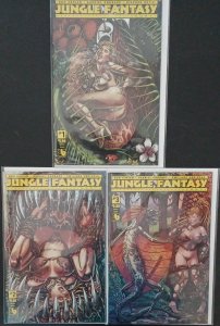 Jungle Fantasy: Ivory Natural Beauty # 1 - # 3 Complete Set of 3 Books !!  NM