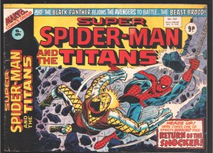 Super Spider-man & The Titans#202 1976-Return of the Shocker-Black Panther a