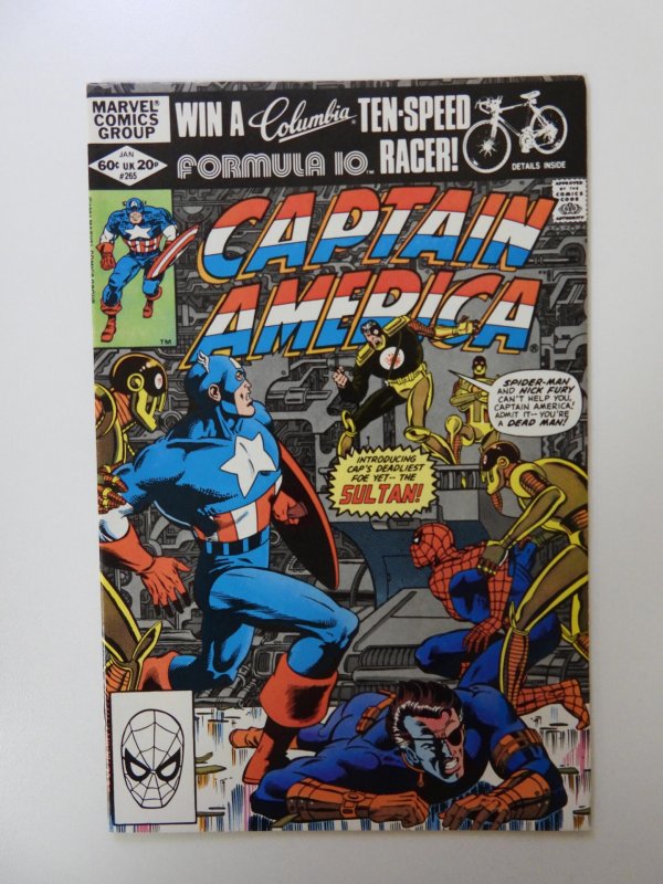 Captain America #265 Direct Edition (1982) VF+ condition