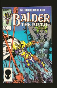 Marvel Comics Balder The Brave Vol 1 No 1 November 1985