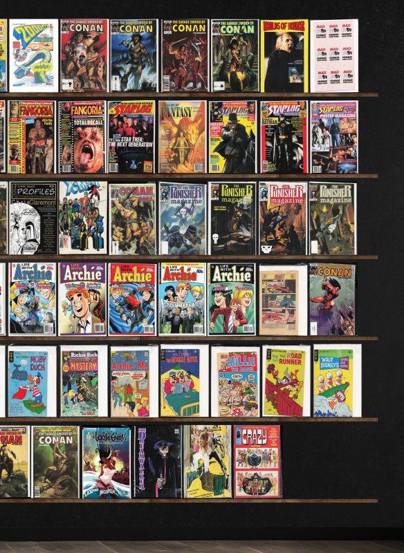 Huge Lot 110+ Comics with Cracked, Life With Archie, Donald Duck & More!