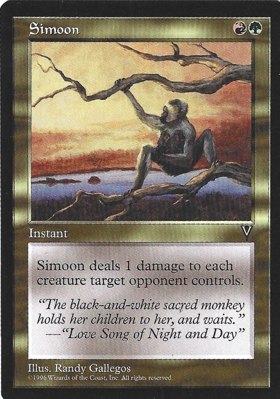 Magic the Gathering: Visions - Simoon