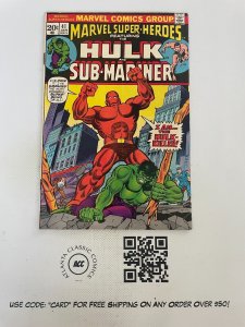Marvel Super-Heroes # 41 FN Comic Book Tales To Astonish Reprint Hulk 5 J224