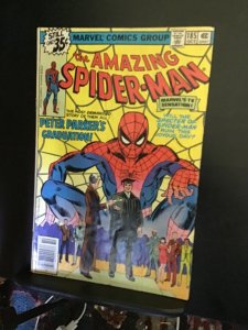 The Amazing Spider-Man #185 (1978) Peter graduates! Mid-grade key! FN Wow!