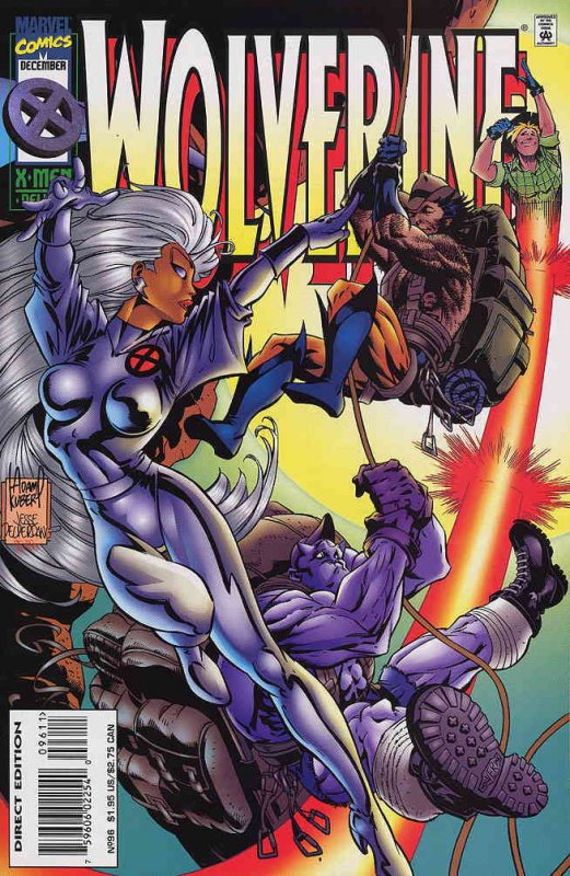 Wolverine #96 VF ; Marvel | Storm Cannonball Caliban